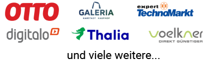 und viele weitere Händler